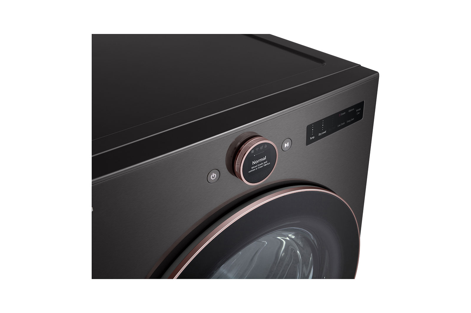 LG 7.4 cu. ft. Ultra Large Capacity Smart Front Load Electric ENERGY STAR<sup>?</sup> Dryer with Sensor Dry & Steam Technology, DLEX6500B