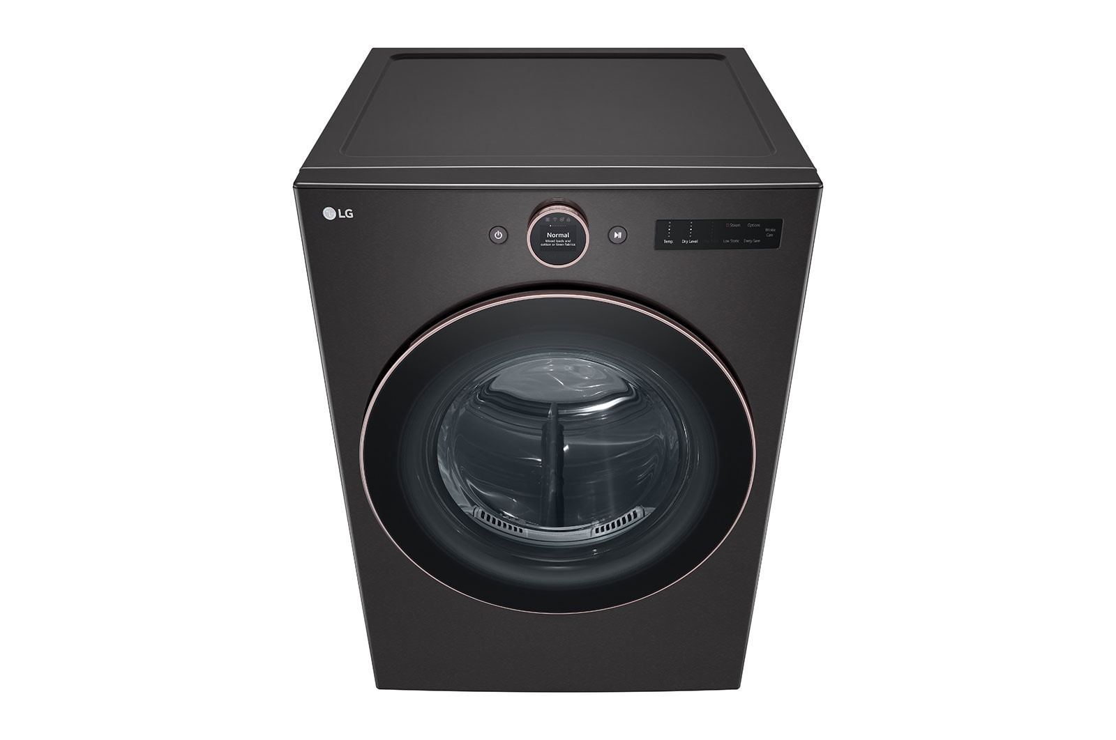 LG 7.4 cu. ft. Ultra Large Capacity Smart Front Load Electric ENERGY STAR<sup>?</sup> Dryer with Sensor Dry & Steam Technology, DLEX6500B