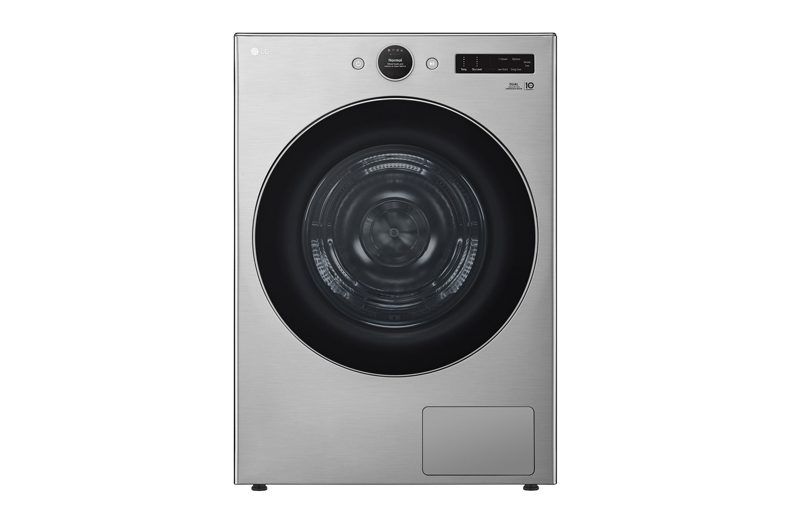 Front view of 7.8 cu.ft 6-Motion DirectDrive?Dryer with Heat Pump, DLHC5502V