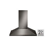 Front view of LG STUDIO 30&#34; Wall Mount Chimney Hood LSHD3089BD