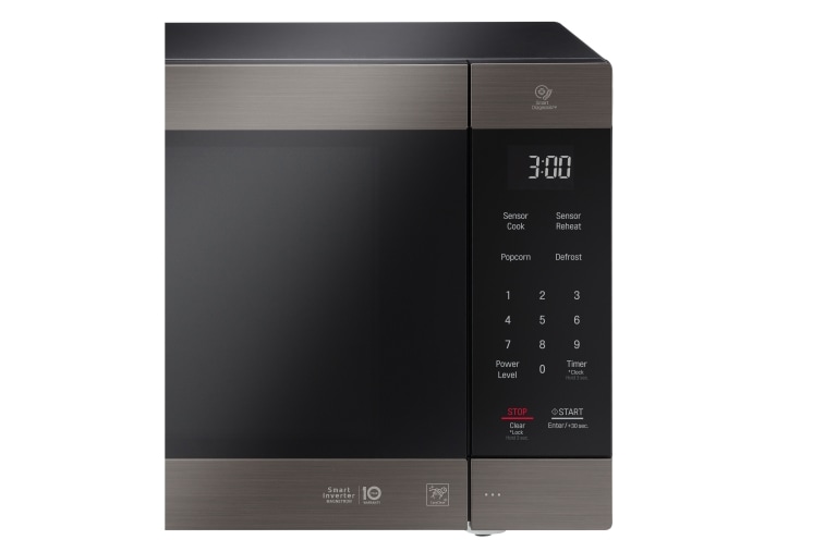 LG Black Stainless Steel Series 2.0 cu. ft. NeoChef? Countertop Microwave with Smart Inverter and EasyClean?, LMC2075BD