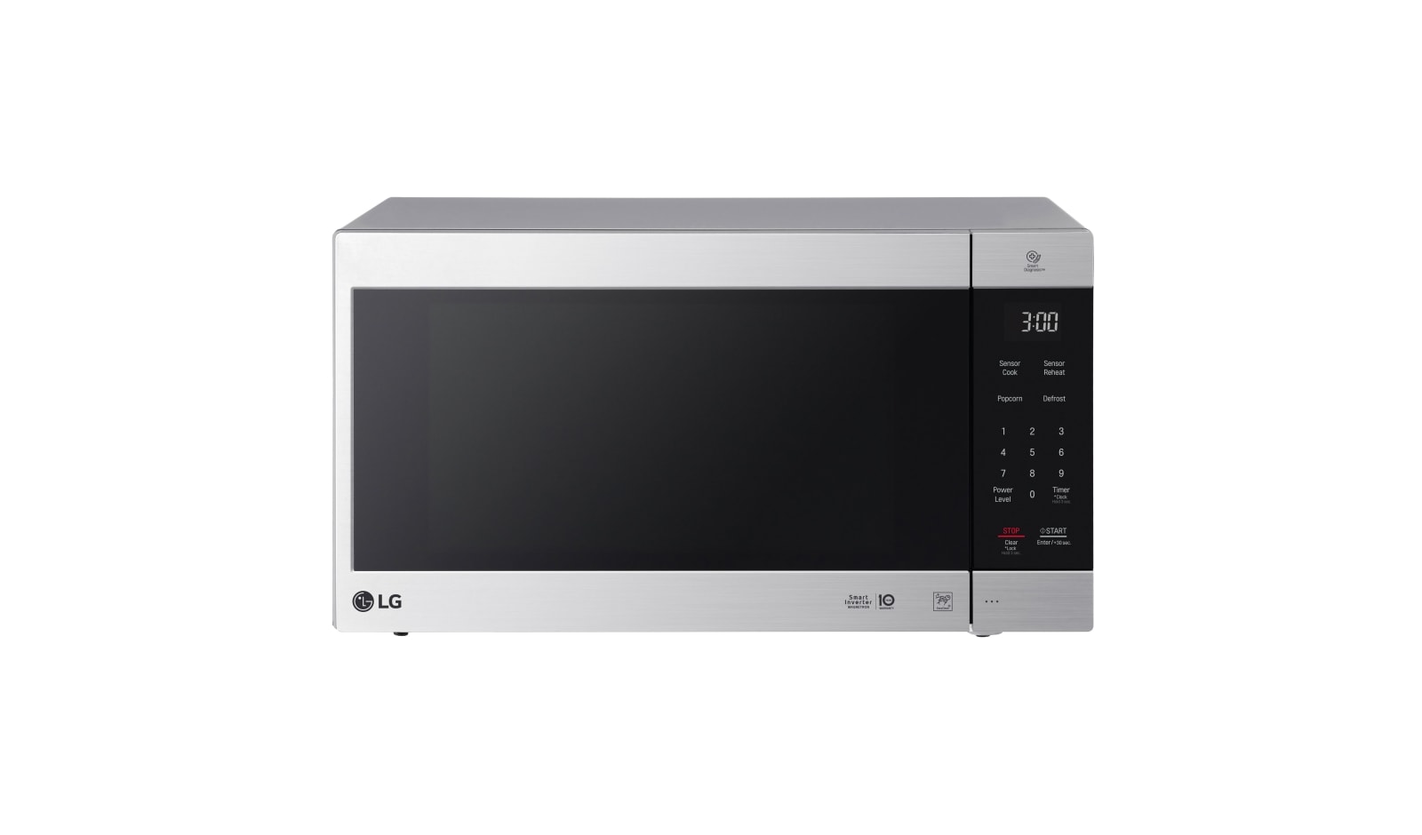 Front view of 2.0 cu. ft. NeoChef? Countertop Microwave with Smart Inverter and EasyClean? LMC2075ST