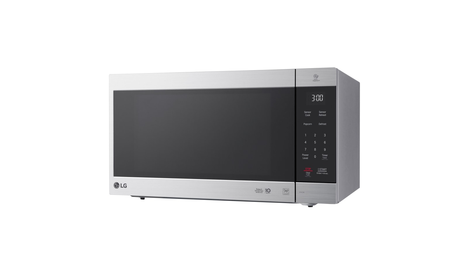 LG 2.0 cu. ft. NeoChef? Countertop Microwave with Smart Inverter and EasyClean?, LMC2075ST
