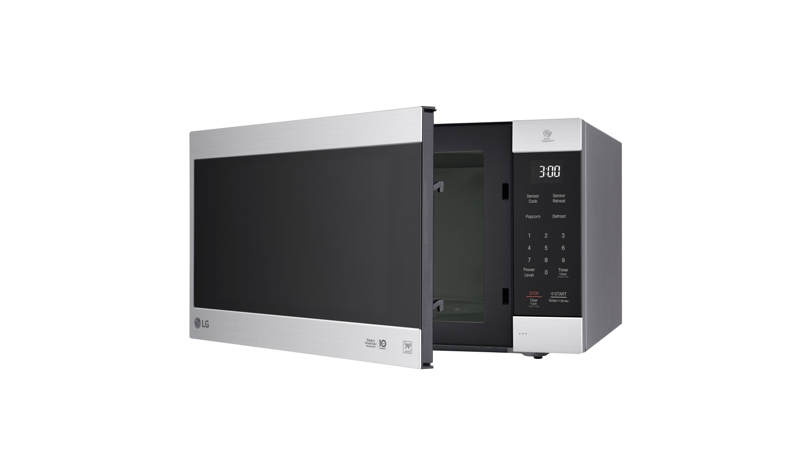 LG 2.0 cu. ft. NeoChef? Countertop Microwave with Smart Inverter and EasyClean?, LMC2075ST