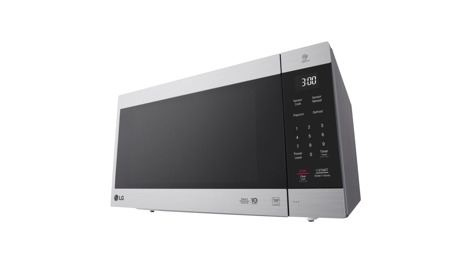 LG 2.0 cu. ft. NeoChef? Countertop Microwave with Smart Inverter and EasyClean?, LMC2075ST