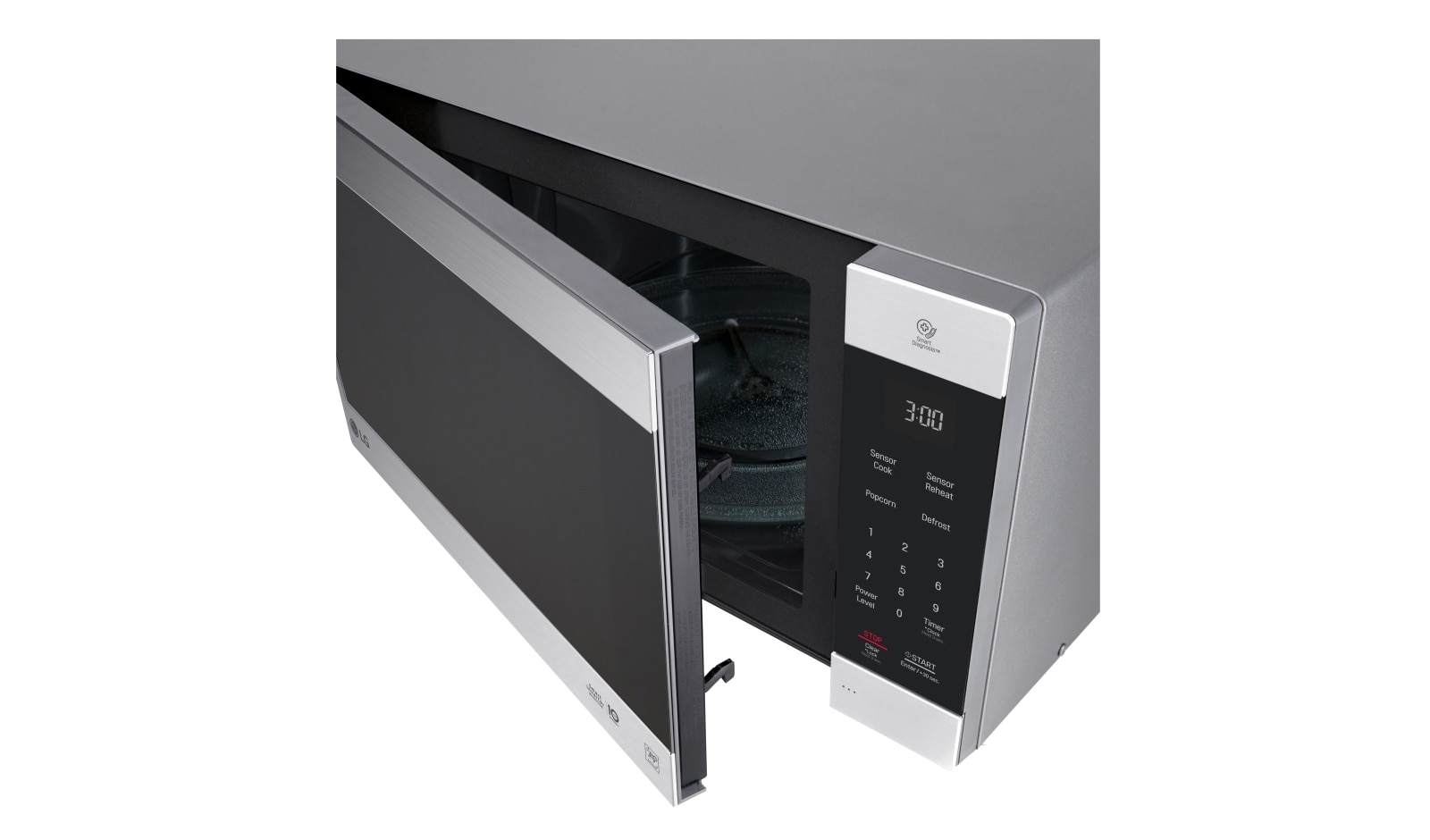 LG 2.0 cu. ft. NeoChef? Countertop Microwave with Smart Inverter and EasyClean?, LMC2075ST