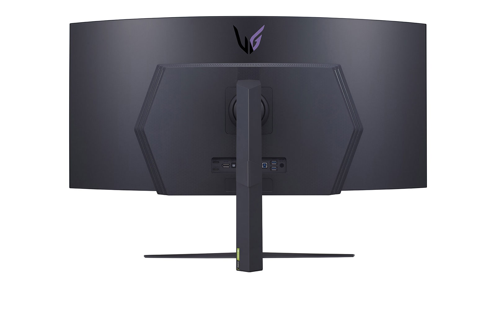 LG 45'' UltraGear? OLED Curved Gaming Monitor WQHD with 240Hz Refresh Rate 0.03ms (GtG) Response Time, 45GR95QE-B