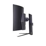 LG 45'' UltraGear? OLED Curved Gaming Monitor WQHD with 240Hz Refresh Rate 0.03ms (GtG) Response Time, 45GR95QE-B