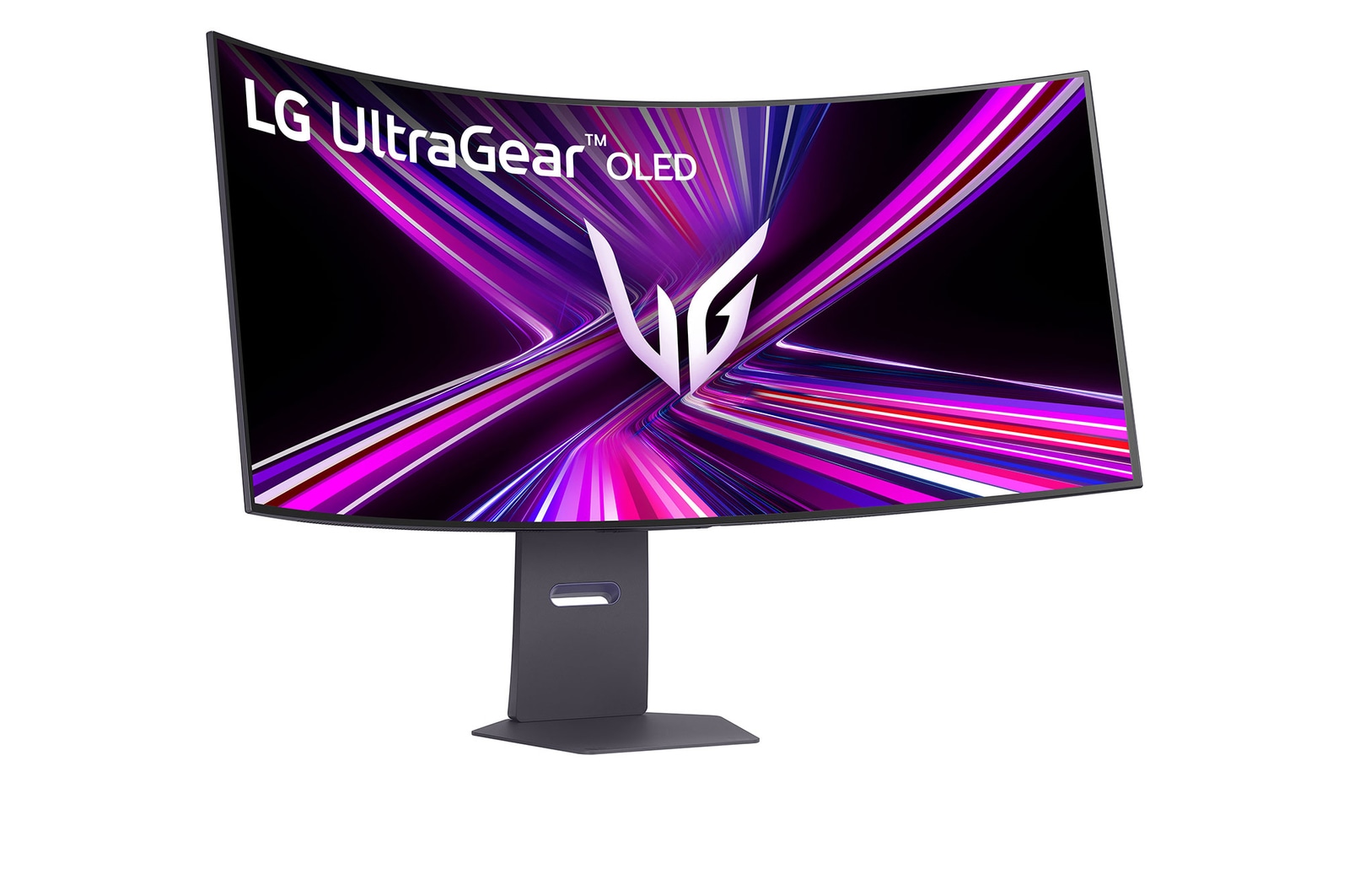 +15 degree side view of a tilted monitor