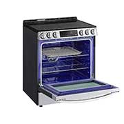 LG 6.3 cu ft. Smart Wi-Fi Enabled Fan Convection Electric Slide-in Range with Air Fry & EasyClean?, Stainless Steel, LSEL6333F