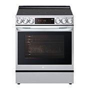 LG 6.3 cu ft. Smart Wi-Fi Enabled ProBake Convection? InstaView? Electric Slide-in Range with Air Fry, LSEL6335F
