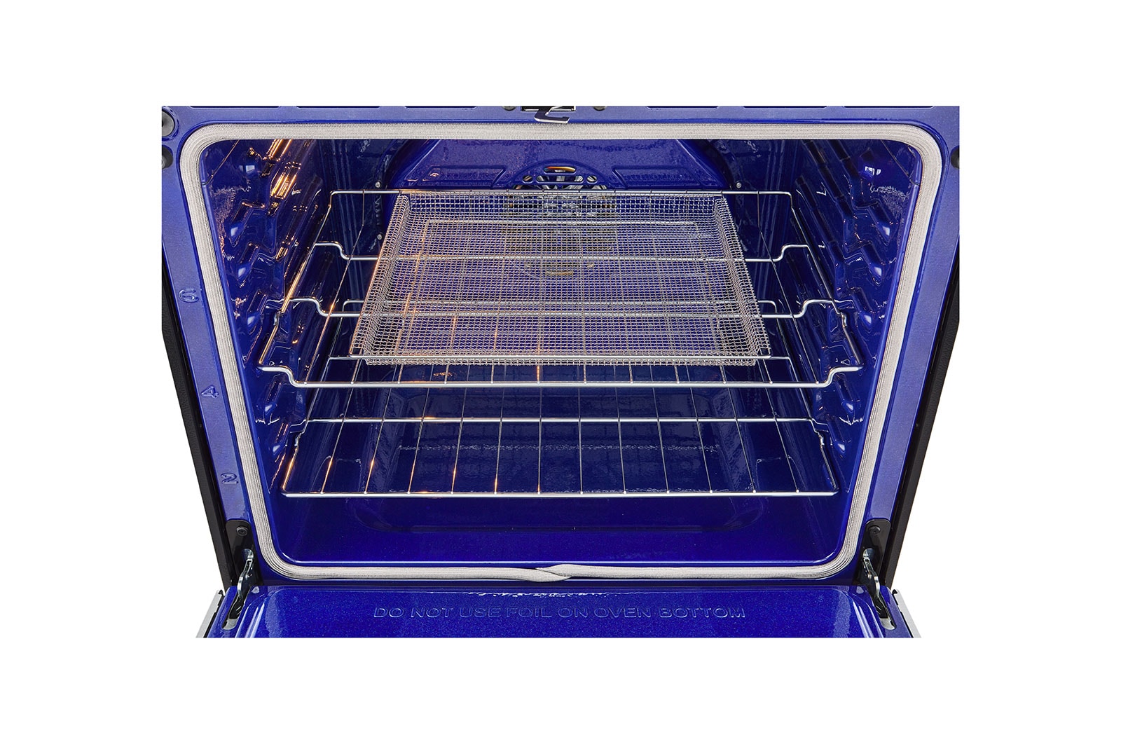 LG 6.3 cu ft. Smart Wi-Fi Enabled ProBake Convection? InstaView? Gas Slide-in Range with Air Fry, LSGL6335F