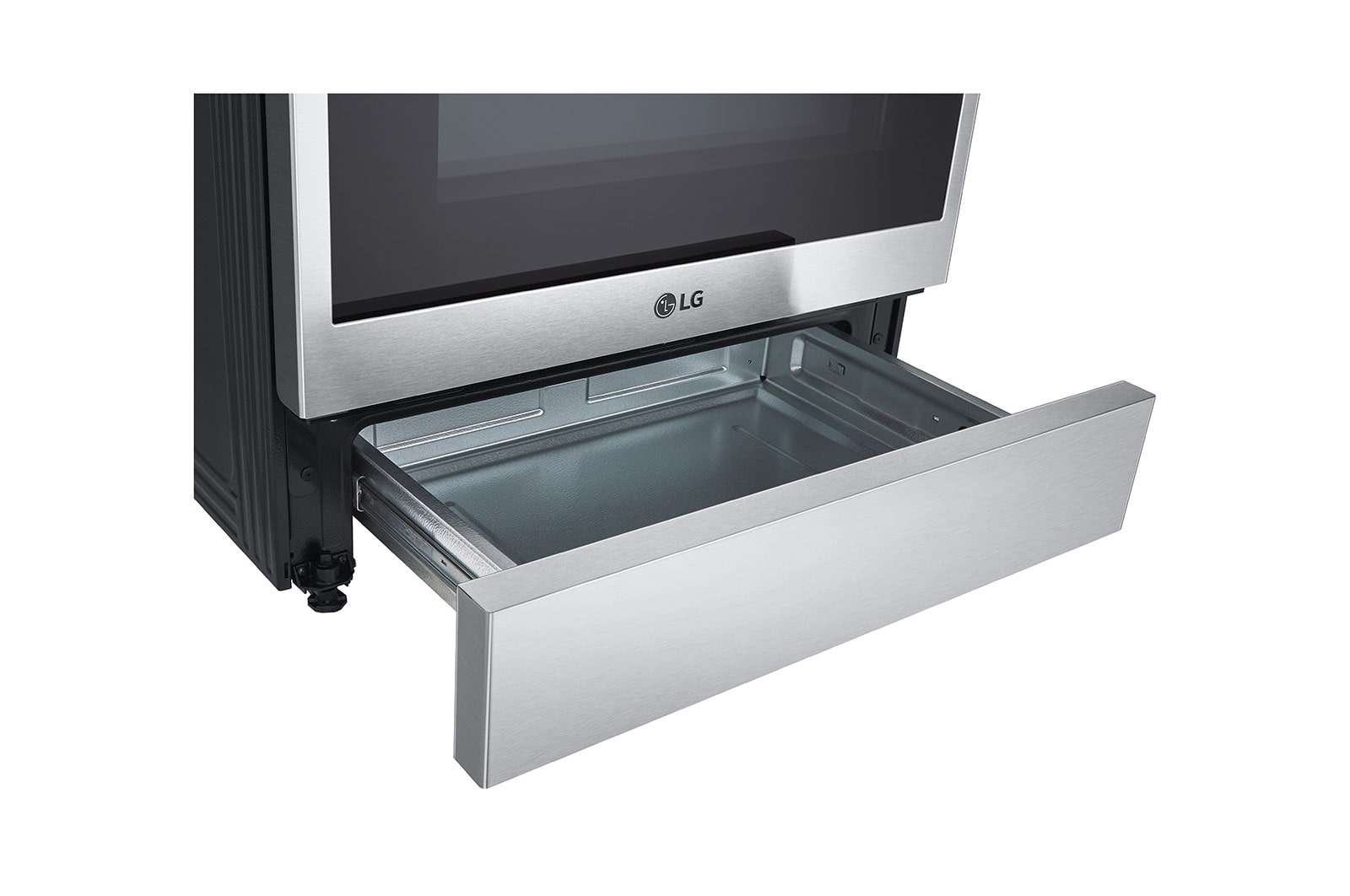 LG 6.3 cu ft. Smart Wi-Fi Enabled ProBake Convection? InstaView? Gas Slide-in Range with Air Fry, LSGL6335F