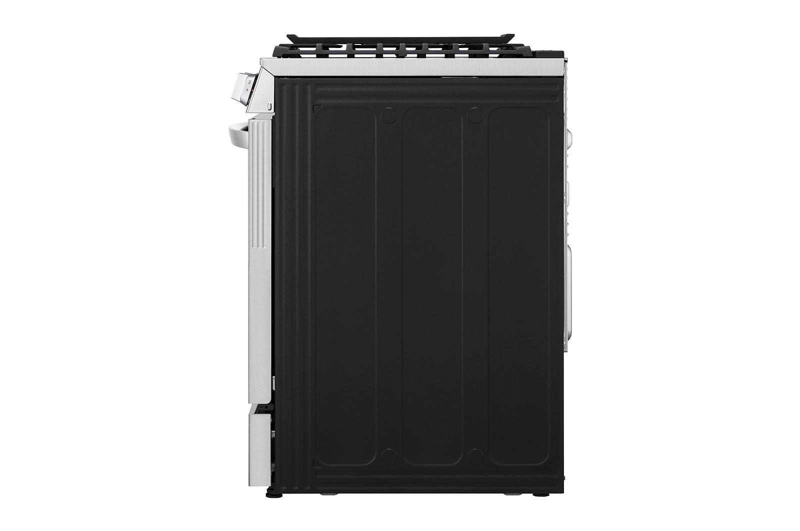 LG 6.3 cu ft. Smart Wi-Fi Enabled ProBake Convection? InstaView? Gas Slide-in Range with Air Fry, LSGL6335F