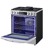 LG 6.3 cu ft. Smart Wi-Fi Enabled ProBake Convection? InstaView? Gas Slide-in Range with Air Fry, LSGL6335F