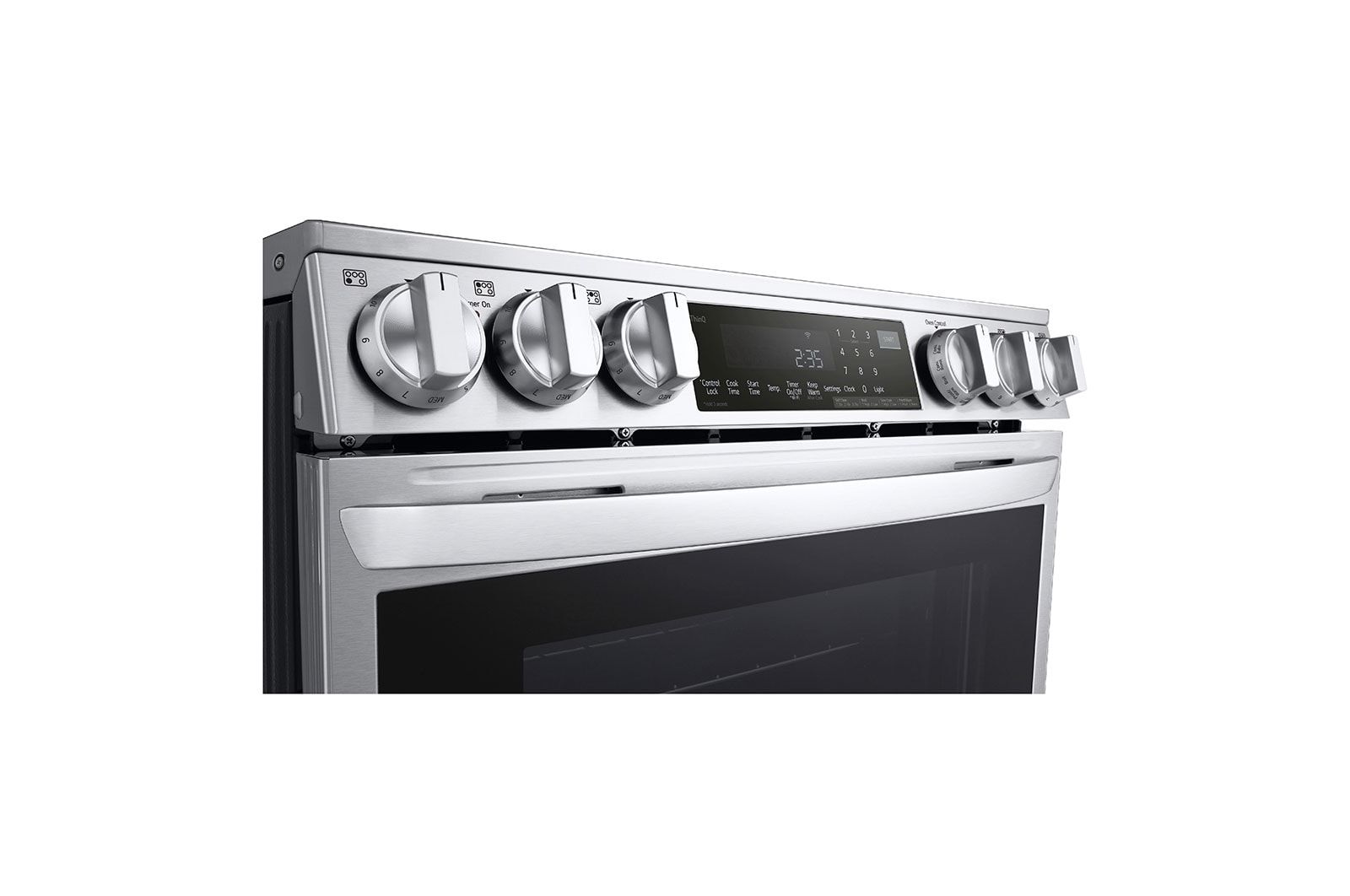 LG 6.3 cu. ft. Smart Induction Slide-in Range with InstaView?, ProBake Convection?, Air Fry, and Air Sous Vide, LSIL6336F