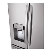 LG 36'' Smudge Resistant Refrigerator with ThinQ? Technology and Dual Ice Makers, LFXS26973S
