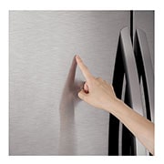 LG 36'' Smudge Resistant Refrigerator with ThinQ? Technology and Dual Ice Makers, LFXS26973S