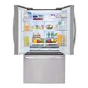 LG 36'' Smudge Resistant Refrigerator with ThinQ? Technology and Dual Ice Makers, LFXS26973S