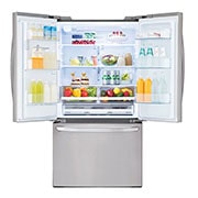 LG 36'' Smudge Resistant Refrigerator with ThinQ? Technology and Dual Ice Makers, LFXS26973S