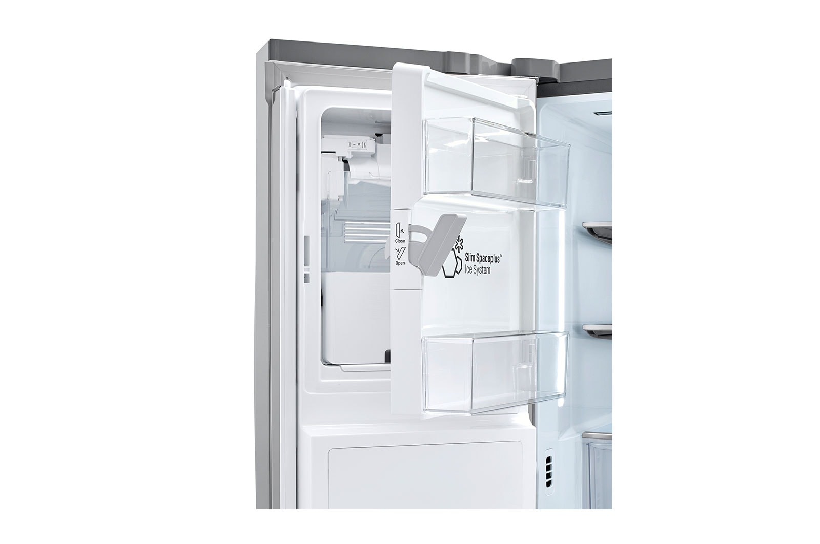 LG 24 cu. ft. Smart InstaView? Refrigerator with Craft Ice? Maker, LRFVS2503S