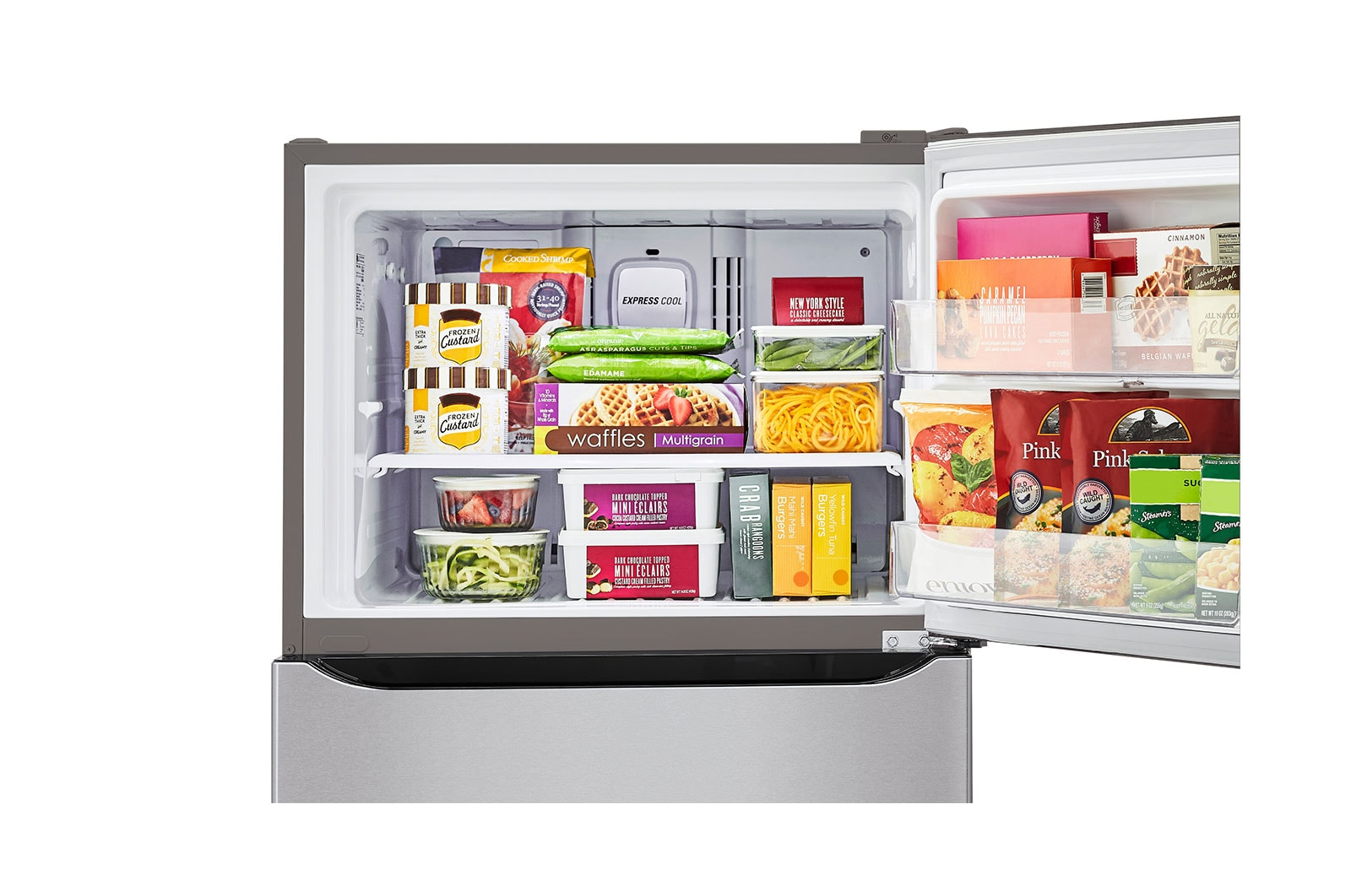 LG 30” Top Mount Refrigerator, 20 cu.ft., LTCS20020S