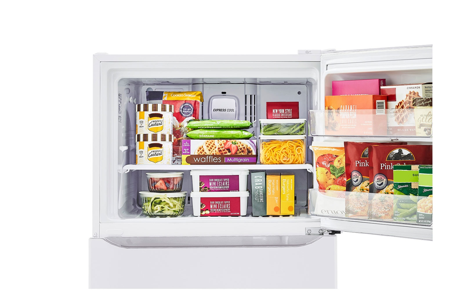 LG 30” Top Mount Refrigerator, 20 cu.ft., LTCS20020W