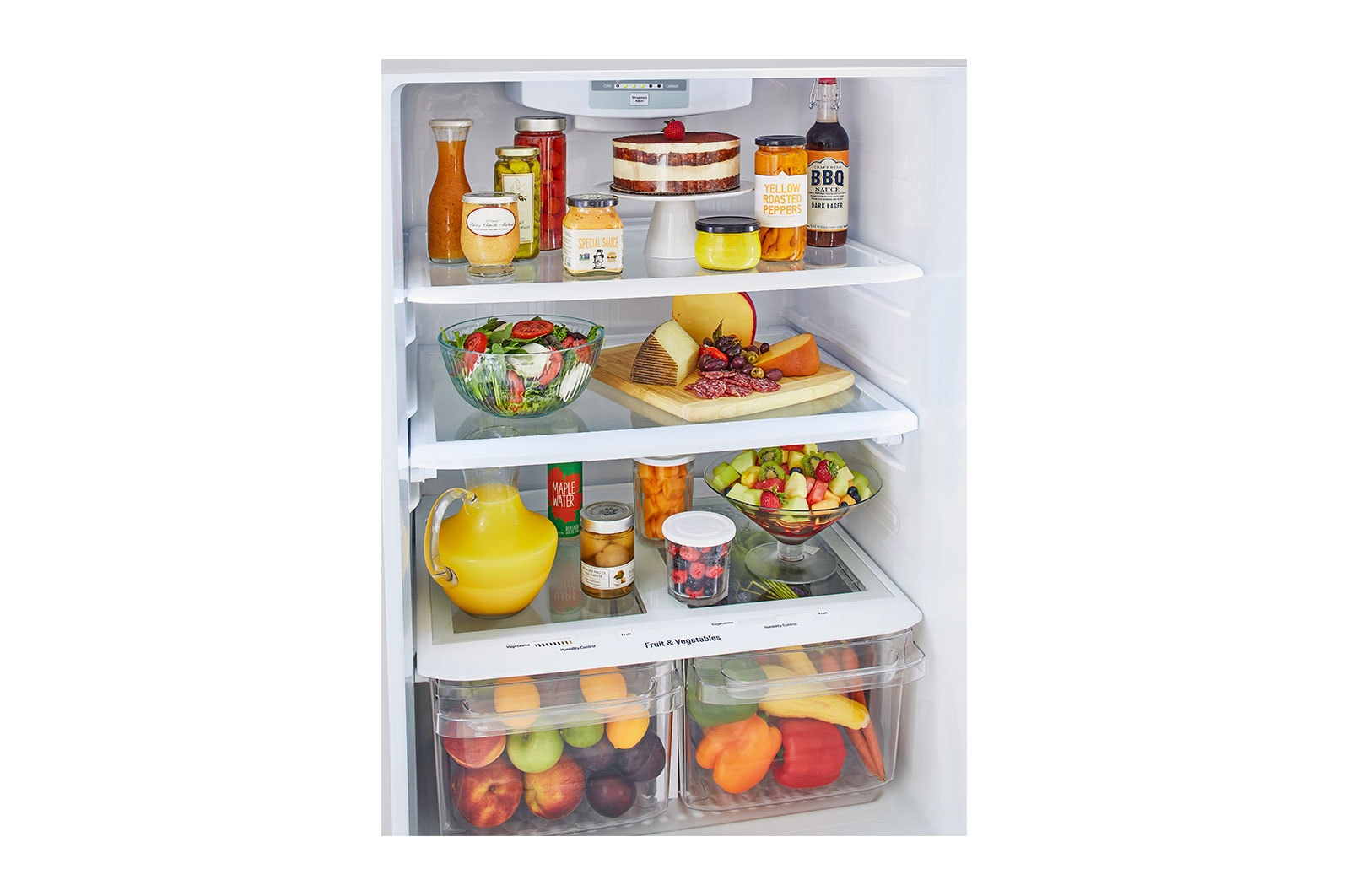LG 30” Top Mount Refrigerator, 20 cu.ft., LTCS20020W