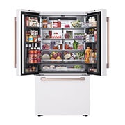 LG STUDIO 27 cu. ft. French 3-Door Counter-Depth MAX? Refrigerator with Internal Water Dispenser, SRFB27W3
