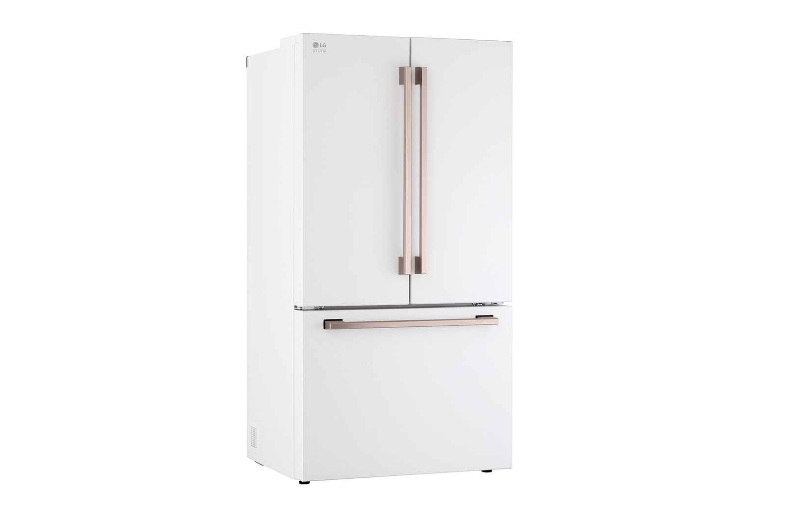 LG STUDIO 27 cu. ft. French 3-Door Counter-Depth MAX? Refrigerator with Internal Water Dispenser, SRFB27W3