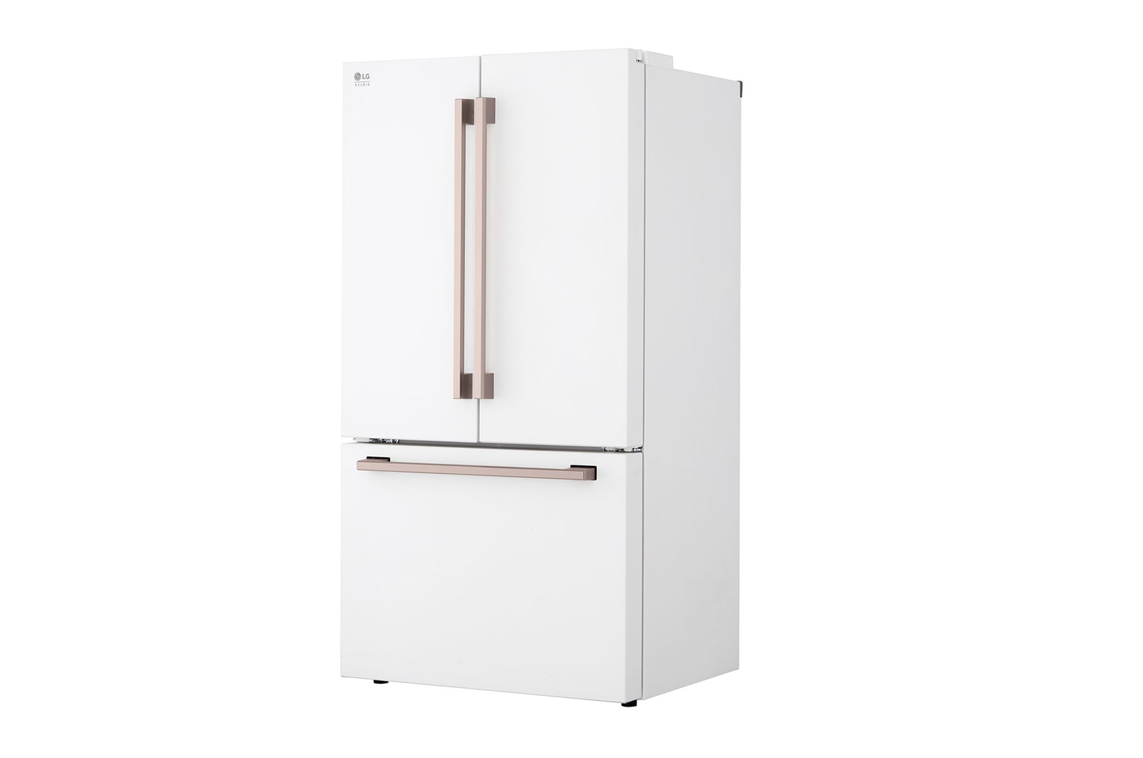 LG STUDIO 27 cu. ft. French 3-Door Counter-Depth MAX? Refrigerator with Internal Water Dispenser, SRFB27W3