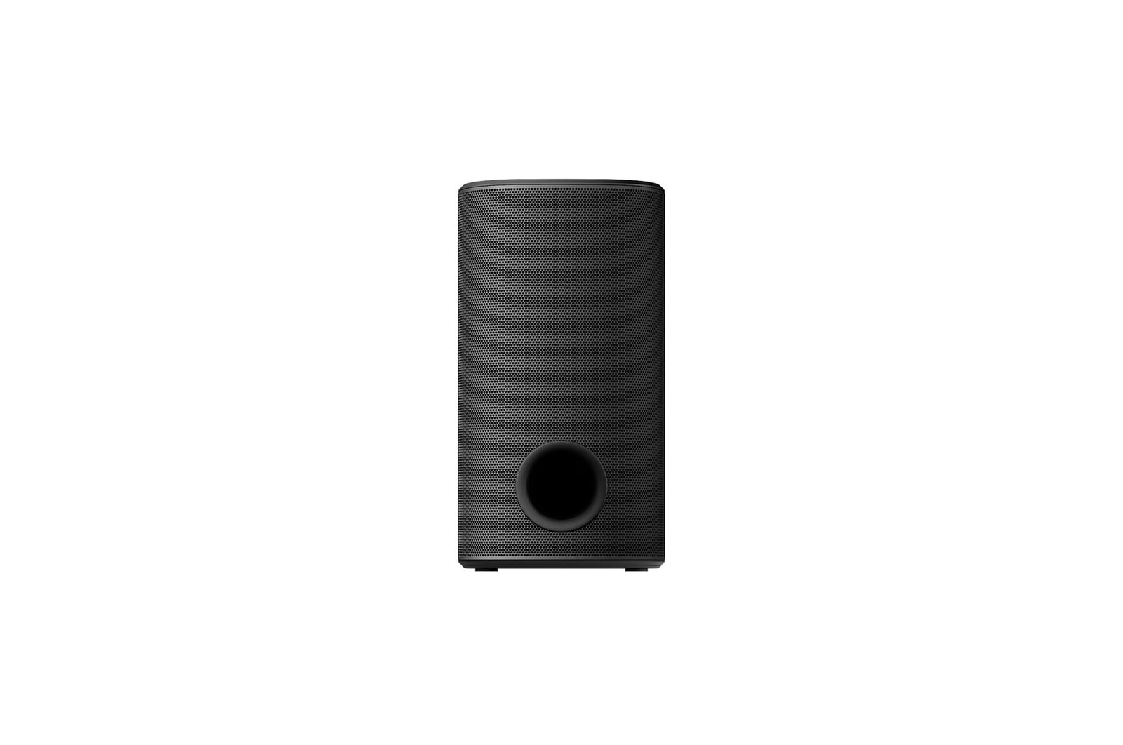 Front view of the subwoofer