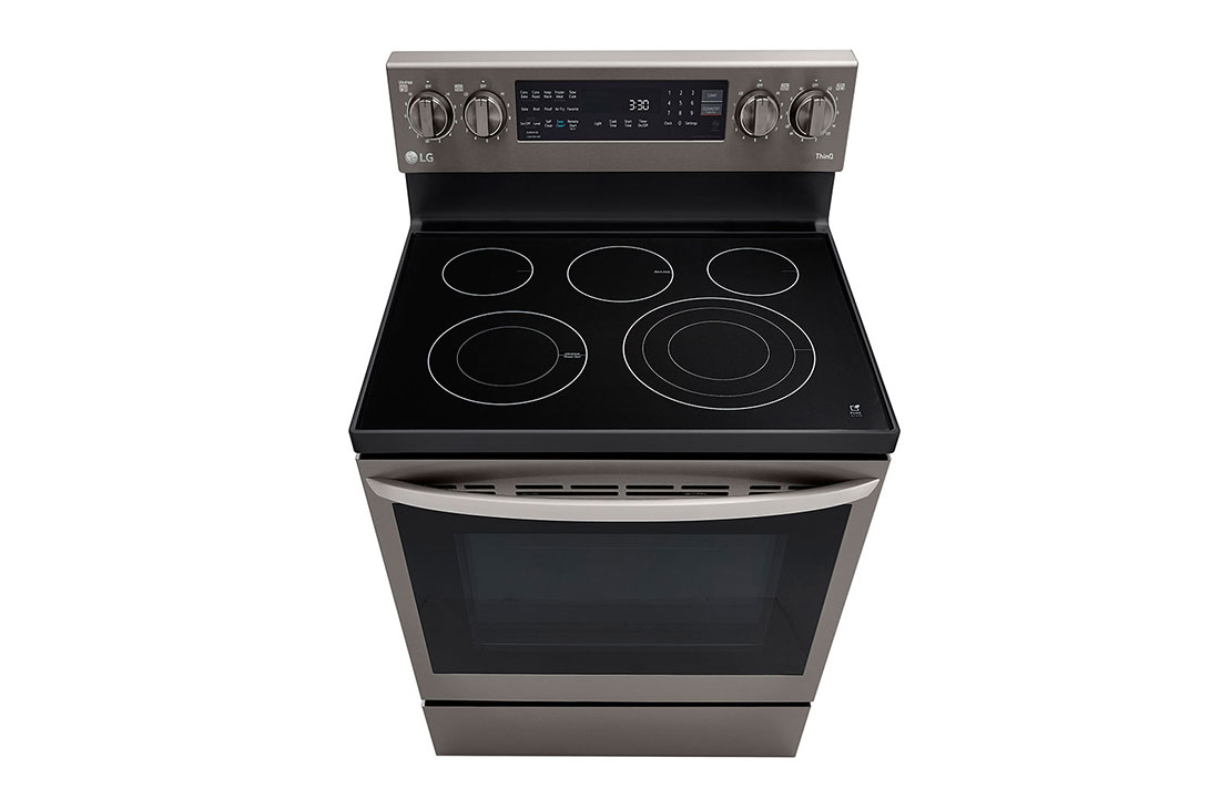 LG 6.3 cu.ft. Air Fry InstaView ThinQ? Electric Range, LREL6325D