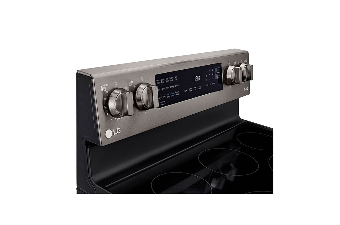 LG 6.3 cu.ft. Air Fry InstaView ThinQ? Electric Range, LREL6325D