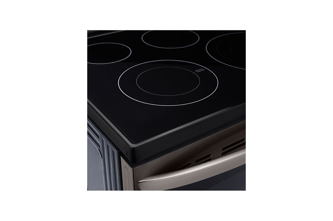 LG 6.3 cu.ft. Air Fry InstaView ThinQ? Electric Range, LREL6325D