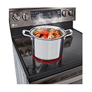 LG 6.3 cu.ft. Air Fry InstaView ThinQ? Electric Range, LREL6325D