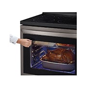 LG 6.3 cu.ft. Air Fry InstaView ThinQ? Electric Range, LREL6325D