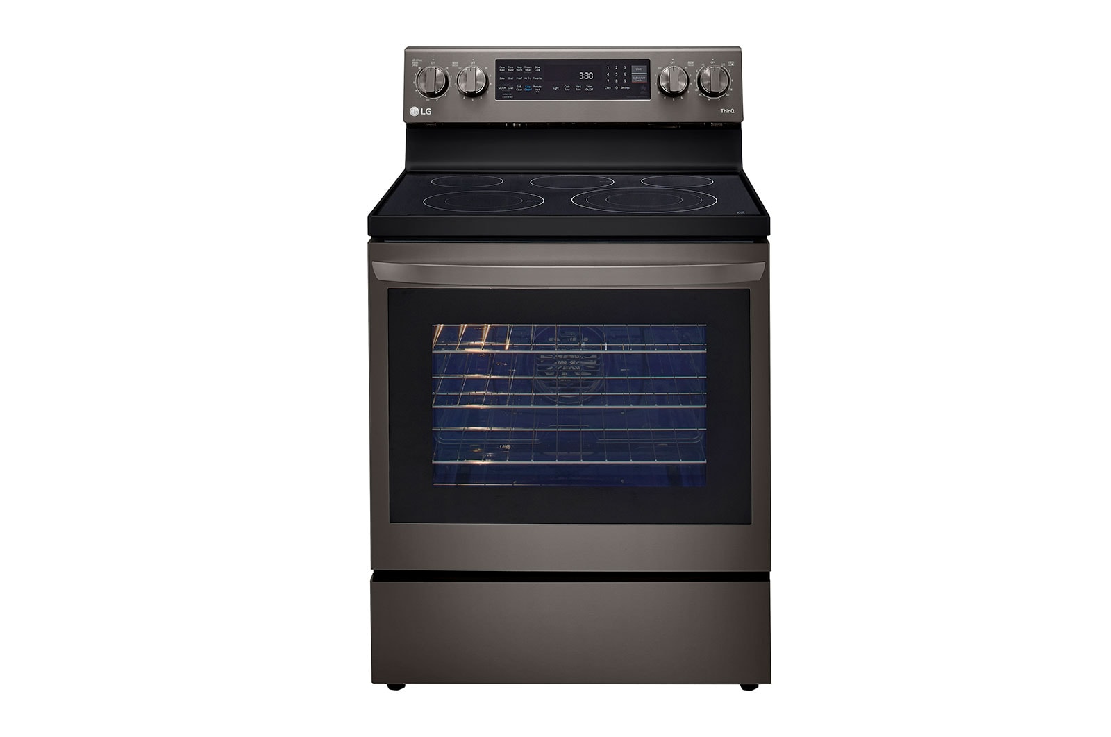 LG 6.3 cu.ft. Air Fry InstaView ThinQ? Electric Range, LREL6325D