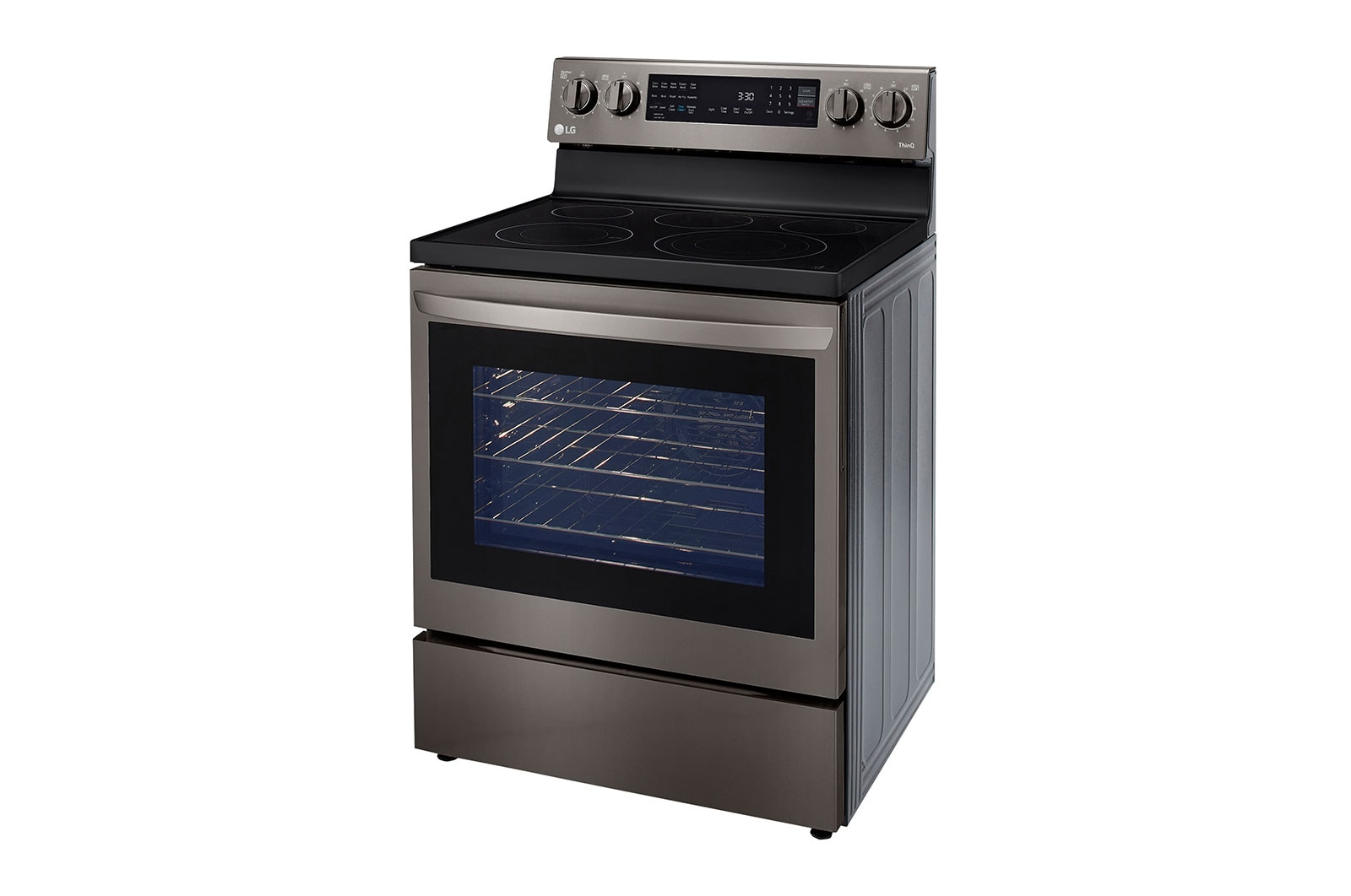 LG 6.3 cu.ft. Air Fry InstaView ThinQ? Electric Range, LREL6325D