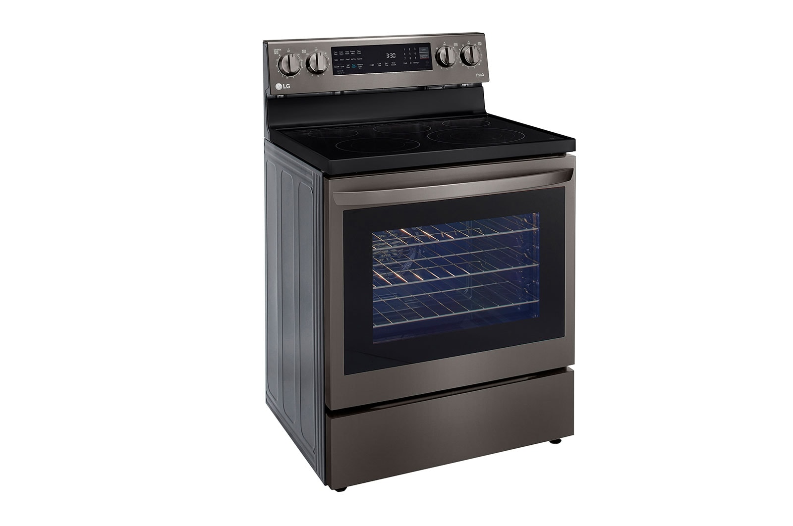LG 6.3 cu.ft. Air Fry InstaView ThinQ? Electric Range, LREL6325D