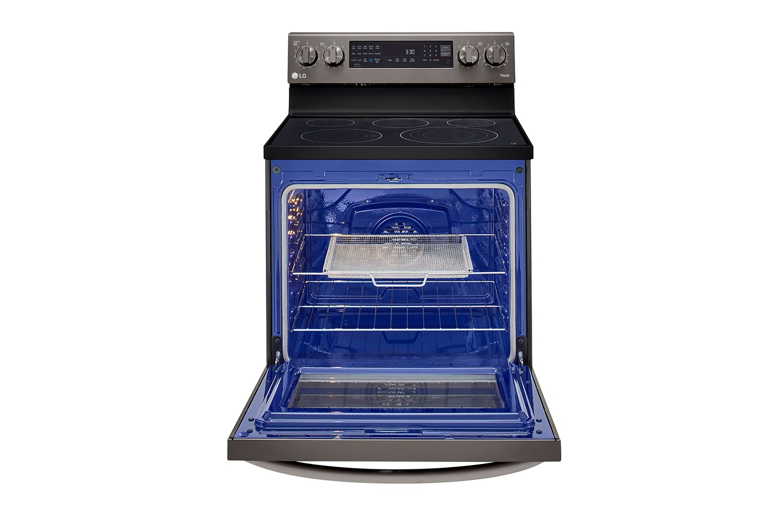 LG 6.3 cu.ft. Air Fry InstaView ThinQ? Electric Range, LREL6325D