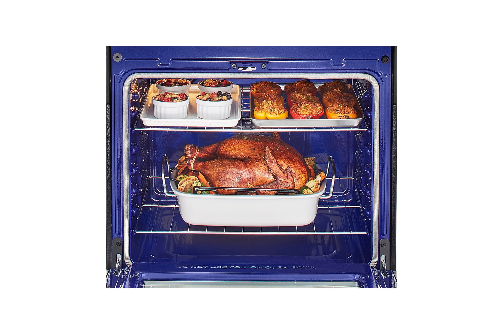 LG 6.3 cu.ft. Air Fry InstaView ThinQ? Electric Range, LREL6325D