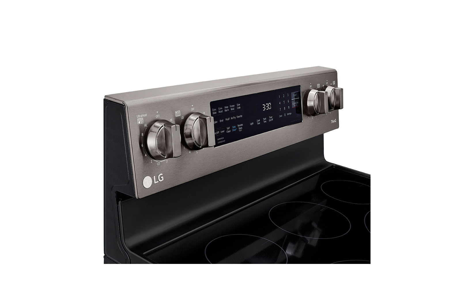 LG 6.3 cu.ft. Air Fry InstaView ThinQ? Electric Range, LREL6325D