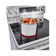 LG 6.3 cu.ft. Air Fry InstaView ThinQ? Electric Range, LREL6325F