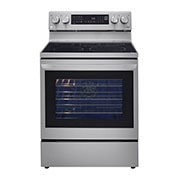 LG 6.3 cu.ft. Air Fry InstaView ThinQ? Electric Range, LREL6325F