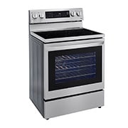 LG 6.3 cu.ft. Air Fry InstaView ThinQ? Electric Range, LREL6325F
