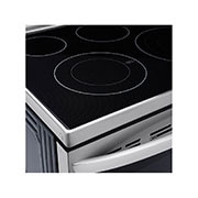LG 6.3 cu.ft. Air Fry InstaView ThinQ? Electric Range, LREL6325F