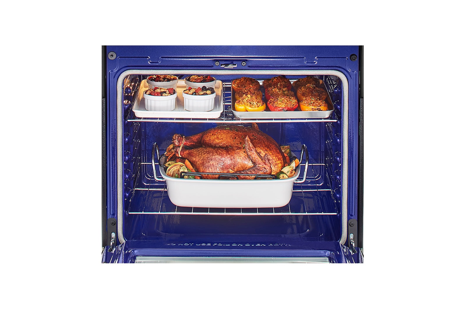 LG 6.3 cu.ft. Air Fry InstaView ThinQ? Electric Range, LREL6325F