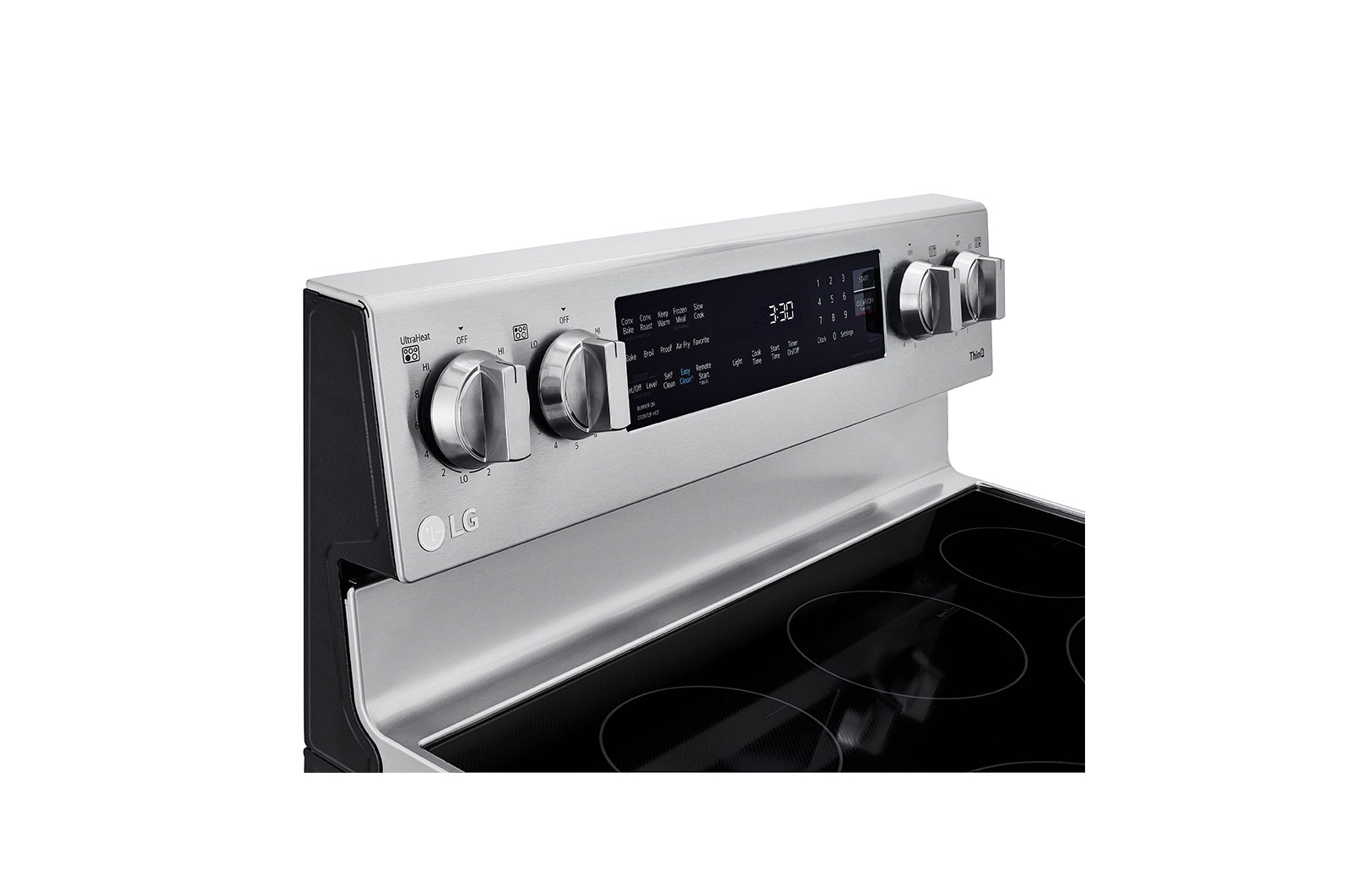LG 6.3 cu.ft. Air Fry InstaView ThinQ? Electric Range, LREL6325F