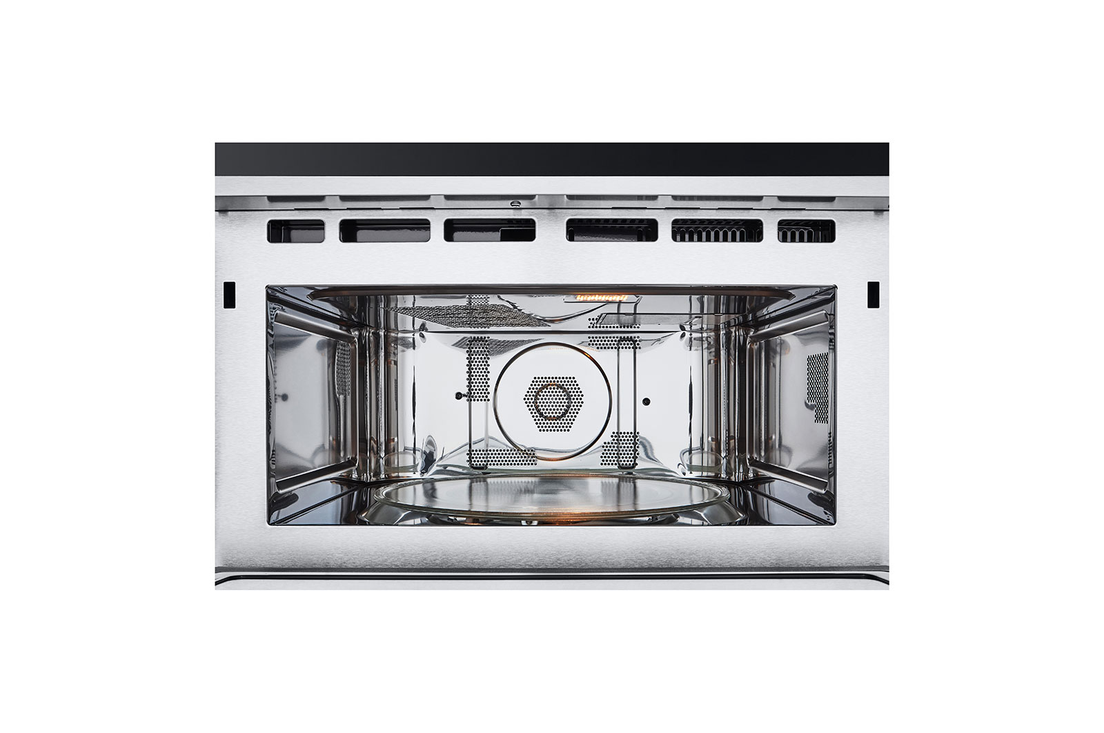 LG 1.7/4.7 cu. ft. Smart Combination Wall Oven with InstaView?, True Convection, Air Fry, and Steam Sous Vide, WCEP6427F